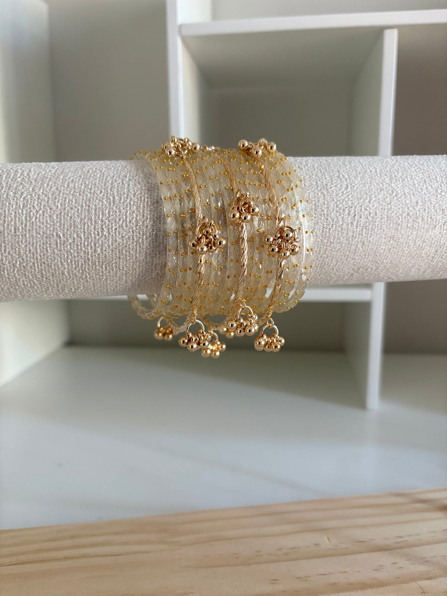 Ivory White Kashmiri Bangles
