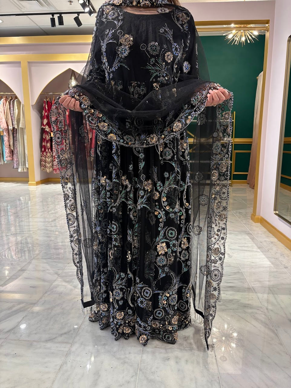 Shab-e-Noor Maxi Dress