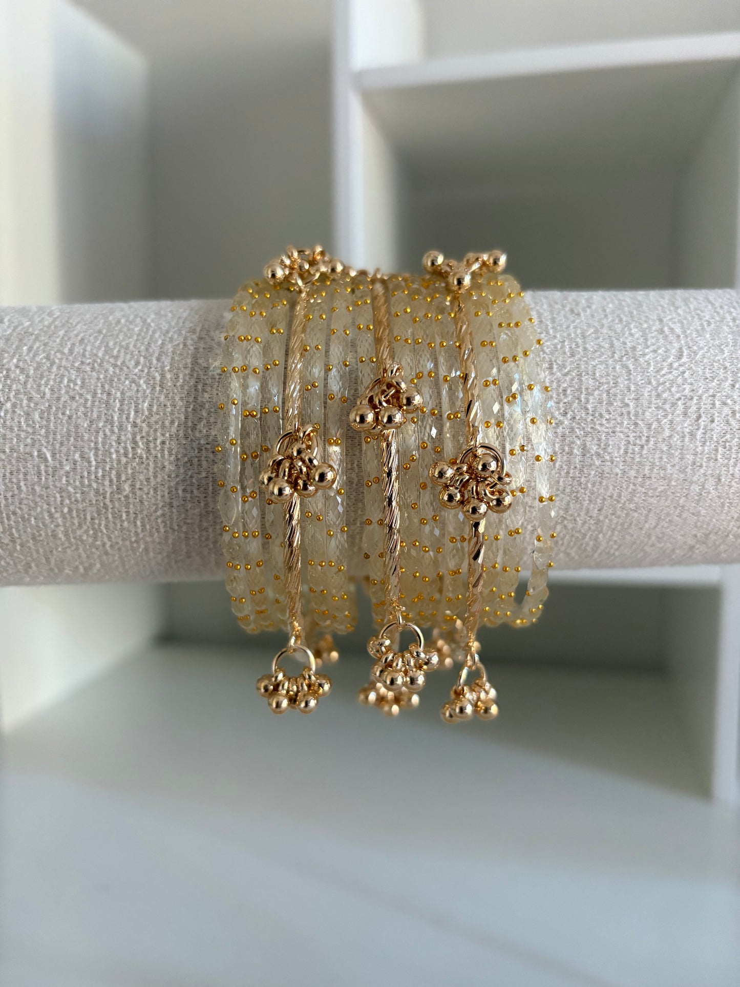 Ivory White Kashmiri Bangles