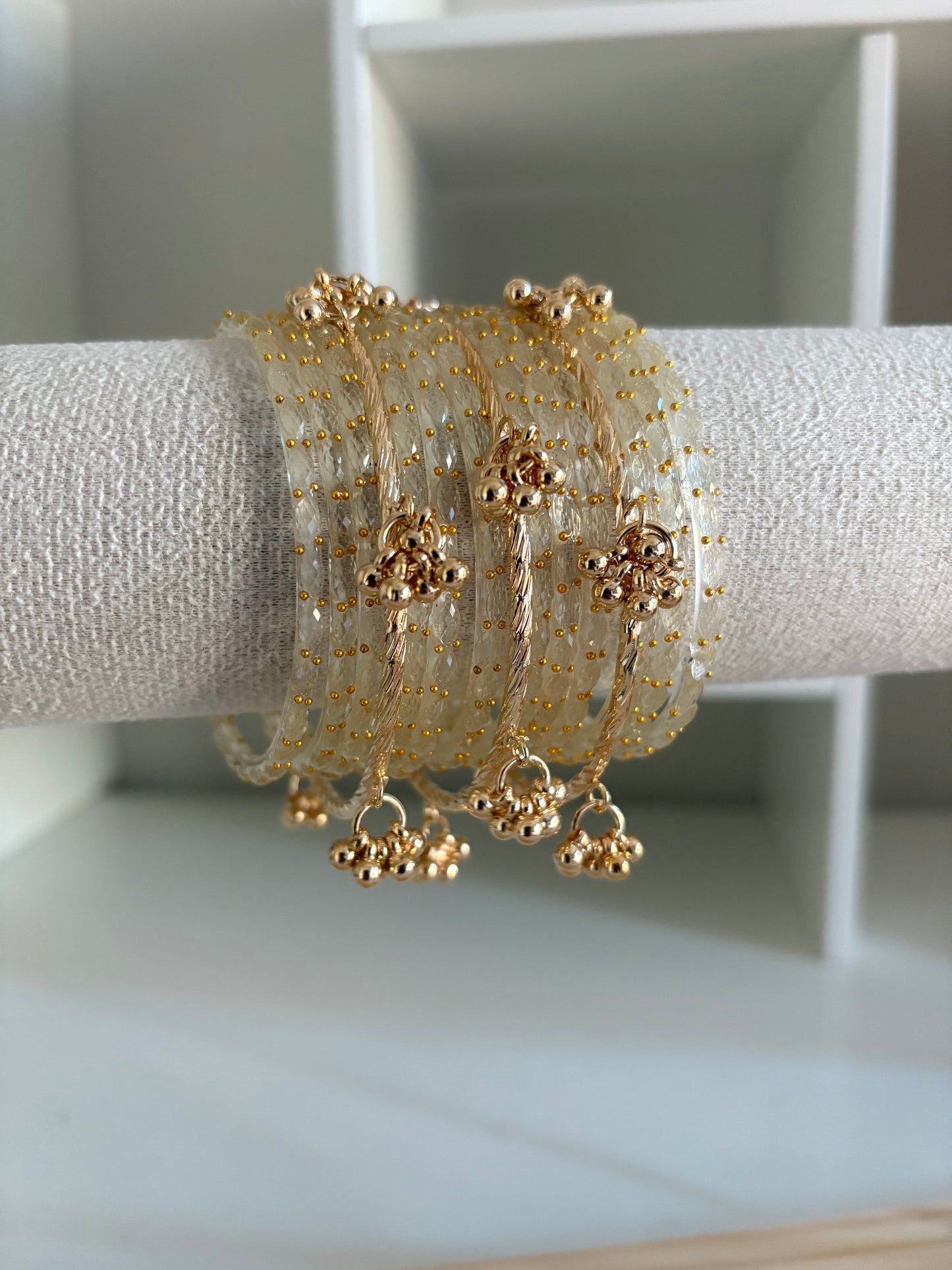 Ivory White Kashmiri Bangles