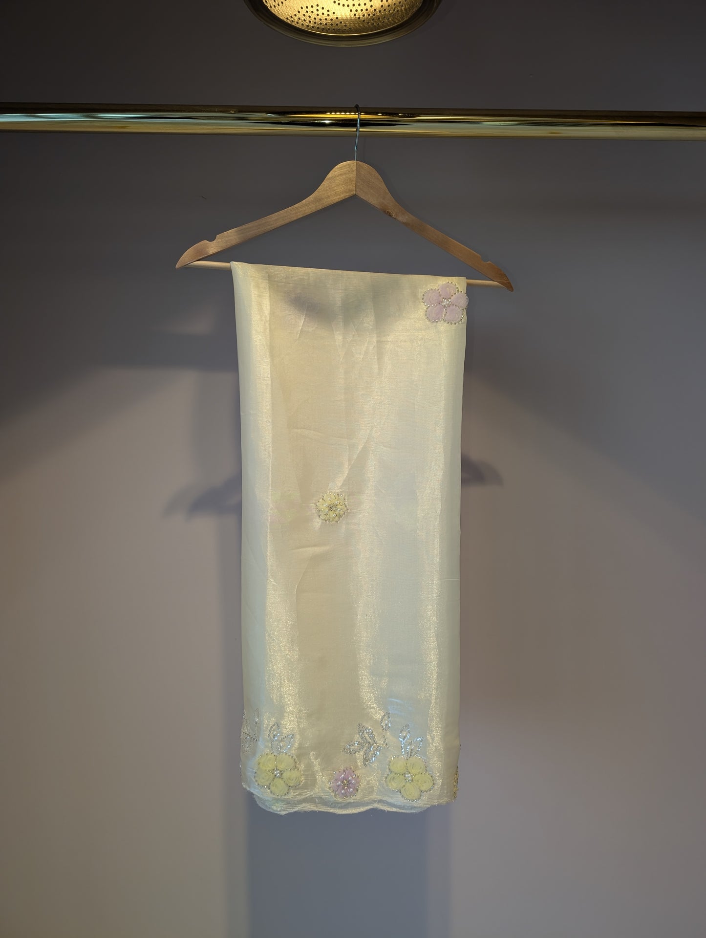 Summer Yellow Floral Kurti