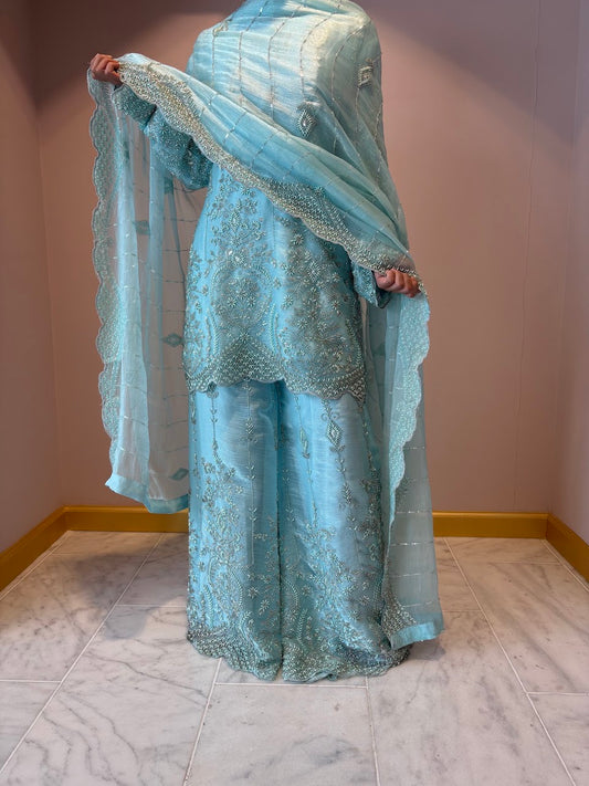 Aqua | Wisteria Sharara