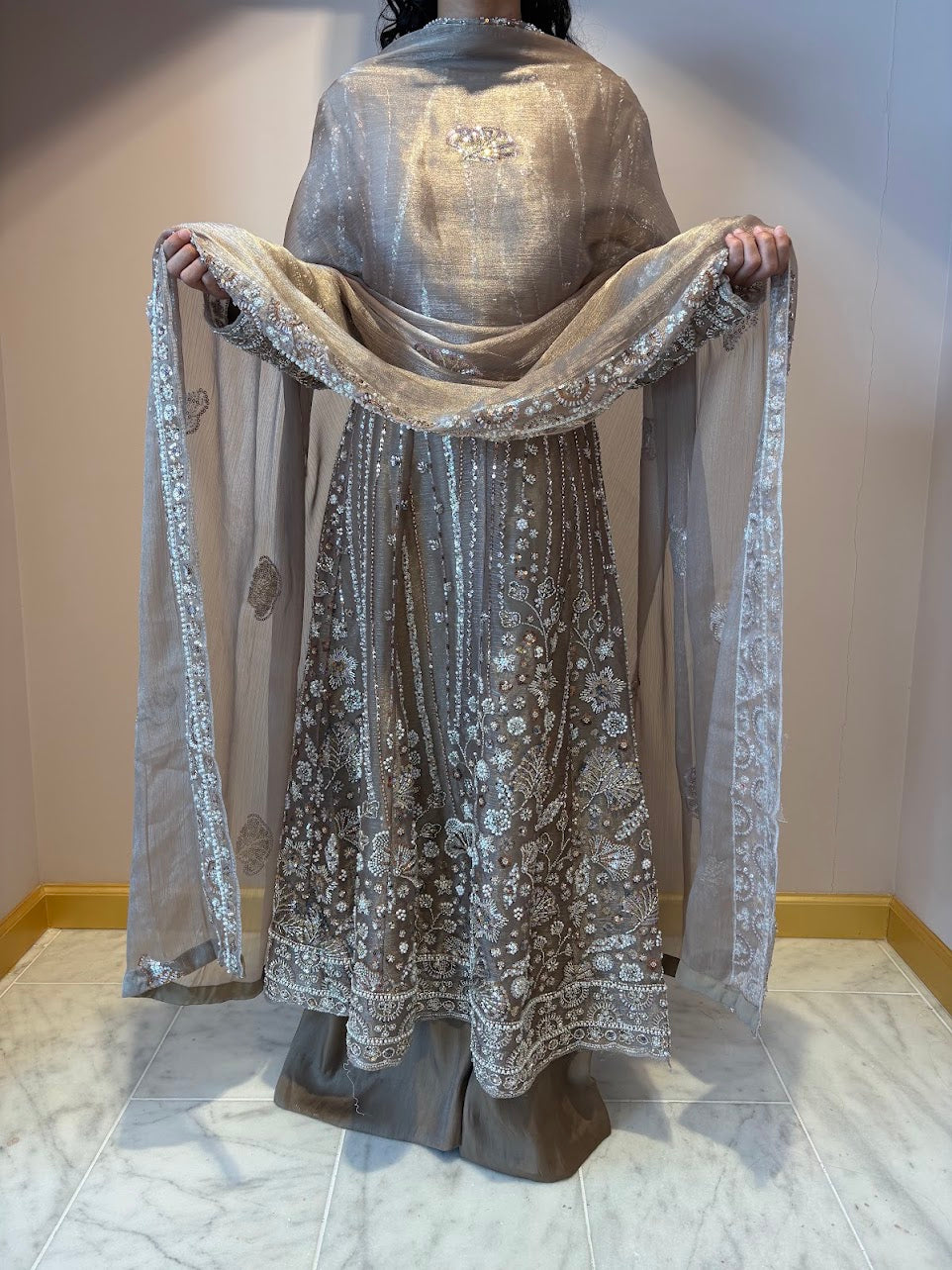 Champagne | Magnolia Anarkali