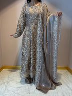 Floral Champagne | Magnolia Anarkali