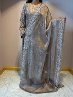 Floral Champagne | Magnolia Anarkali