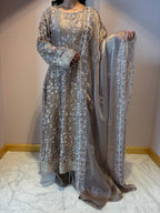 Floral Champagne | Magnolia Anarkali