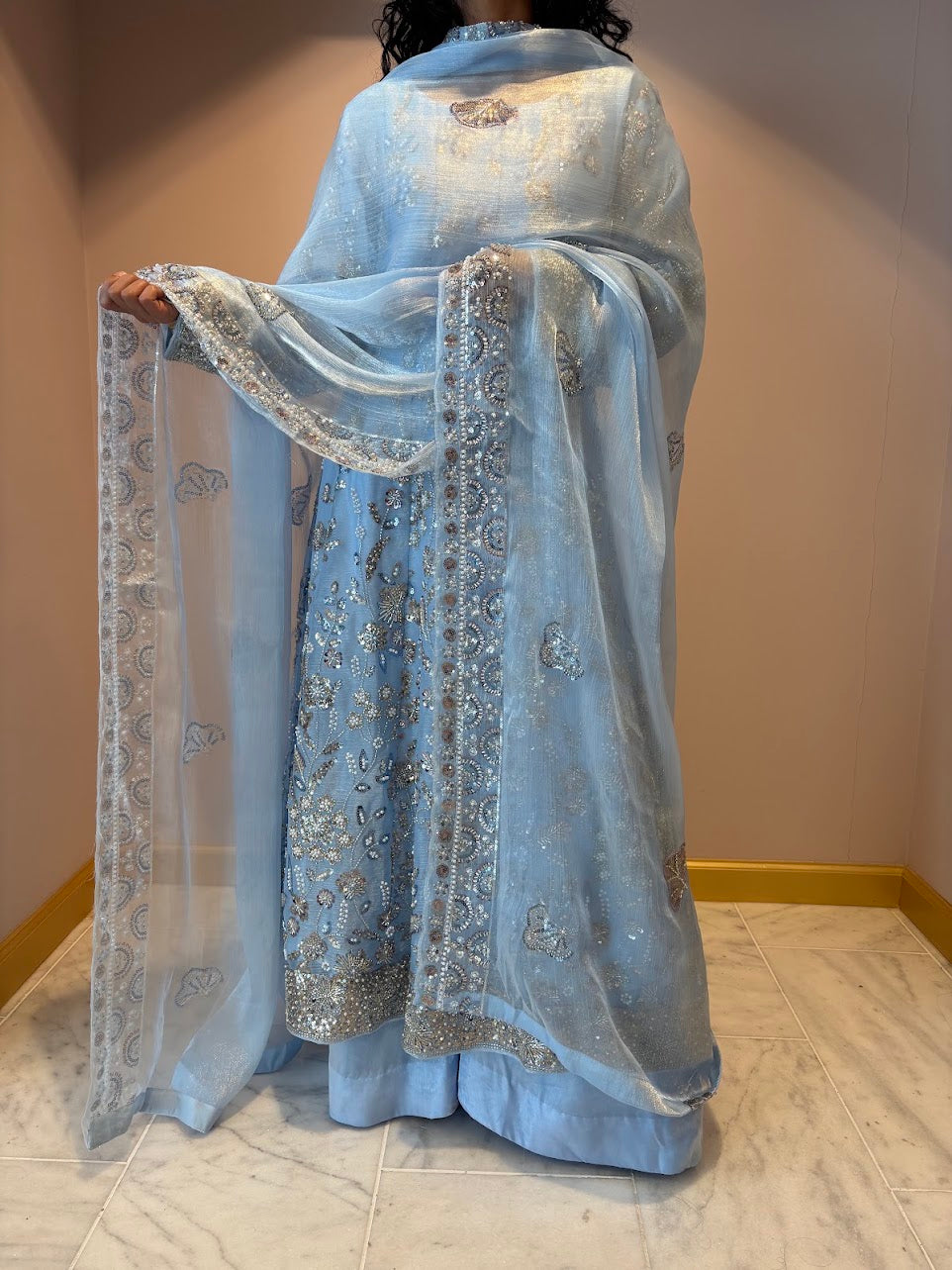Floral Mist | Magnolia Anarkali