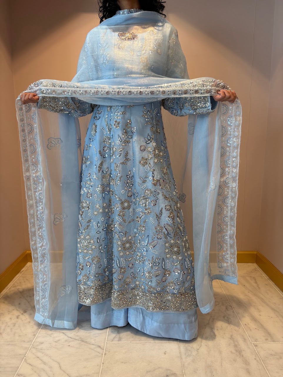 Floral Mist | Magnolia Anarkali