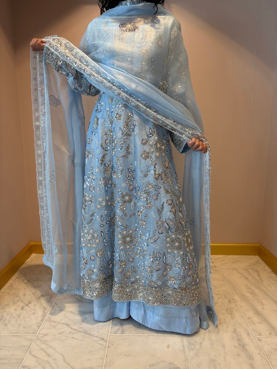 Floral Mist | Magnolia Anarkali