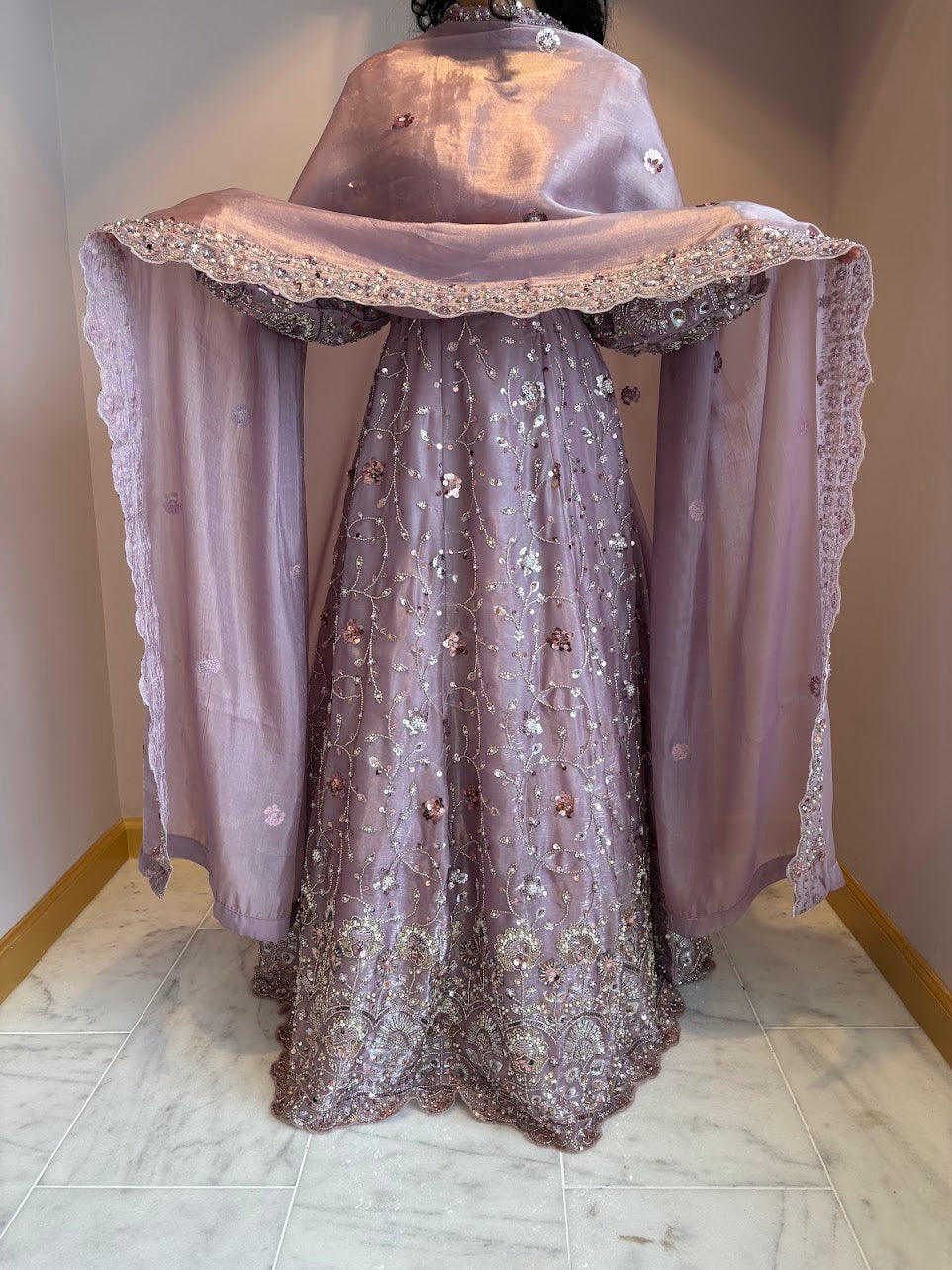 Mauve Zeenat Maxi Gown