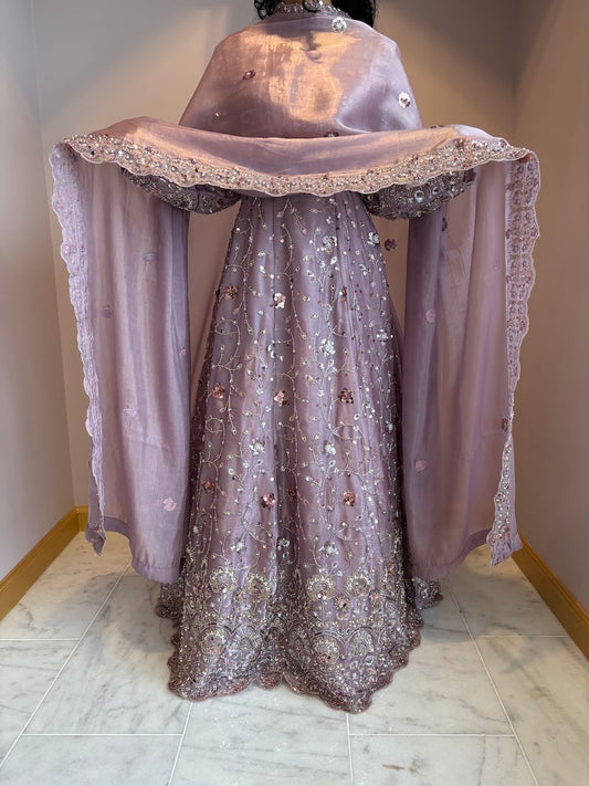 Mauve Zeenat Maxi Gown