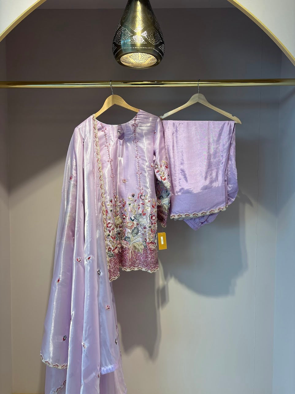 Pink Farshi Shalwar - Mah-E-Noor