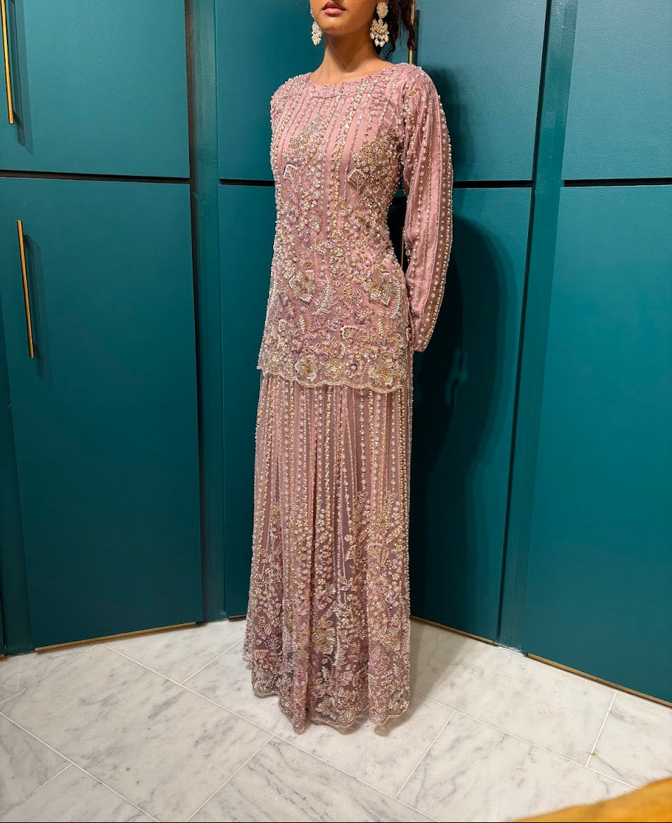 Pink Wedding Wear Lehenga