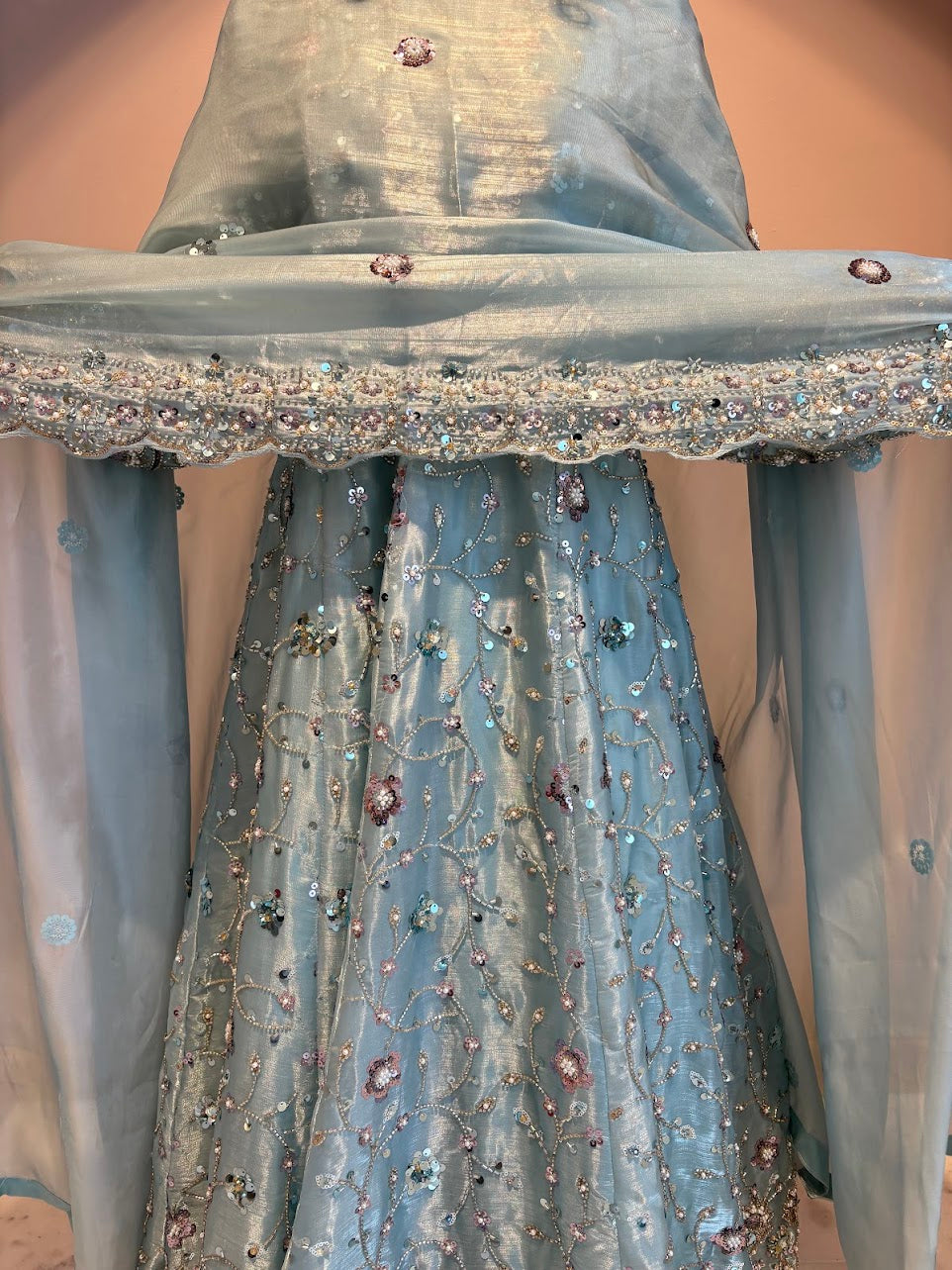 Teal Green Zeenat Maxi Gown